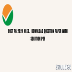 CUET PG 2024 M Ed Question Paper
